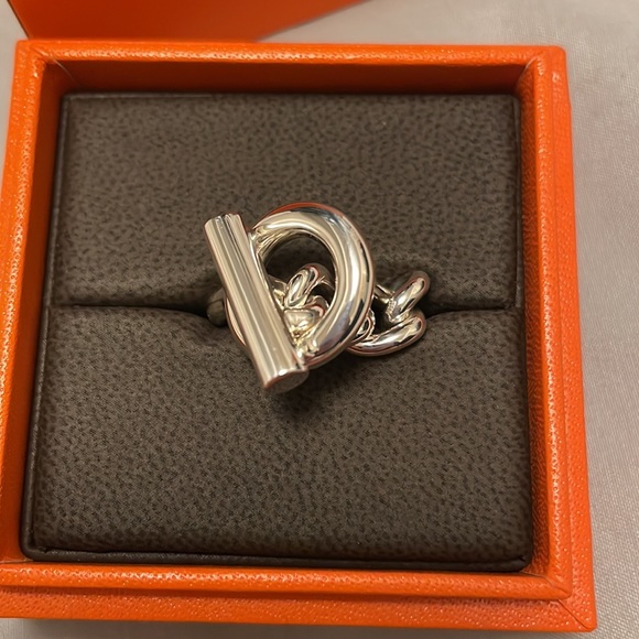 Authentic Hermes silver Ring - Picture 3 of 4